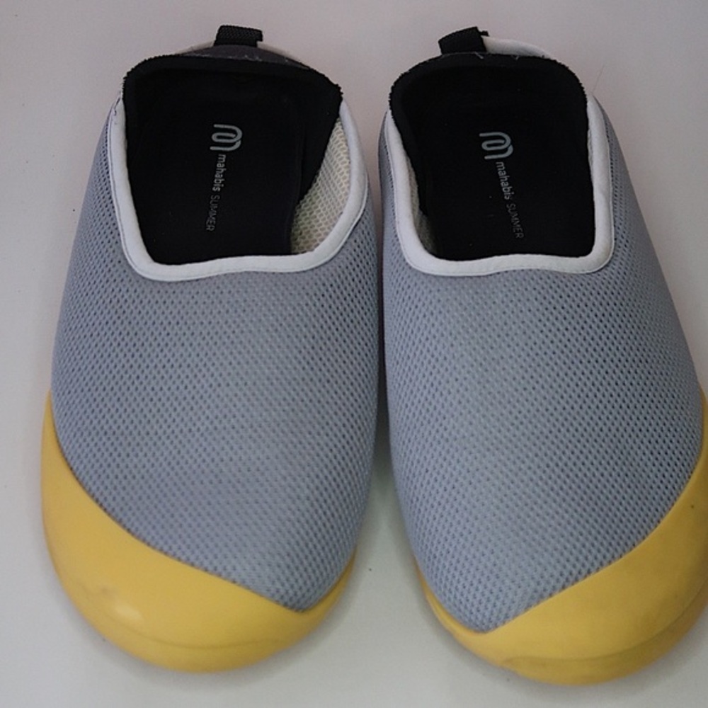 Mahabis Womens 100%wool Outdoor Comfort Loafer Slip on shoes sz 38/7.5-8